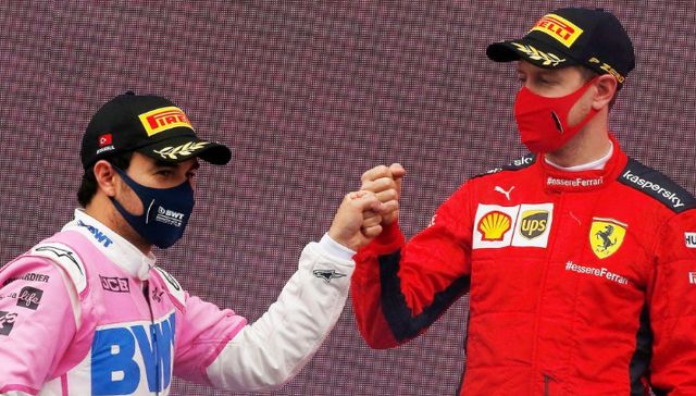 阿斯顿马丁险胜威廉姆斯，佩雷兹刷新纪录