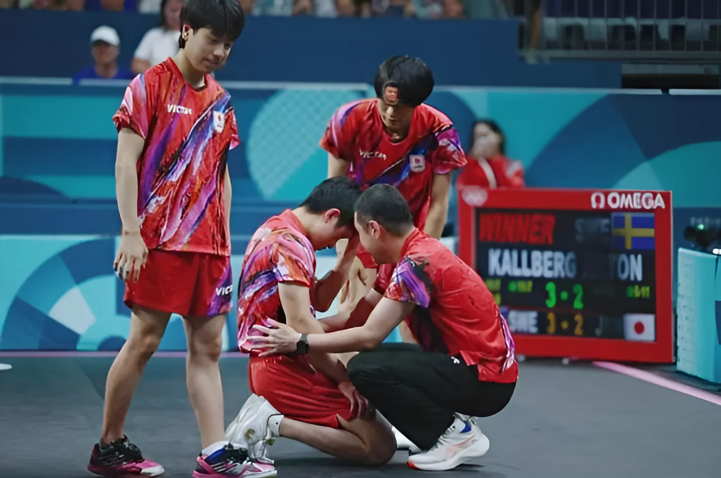 日本队险胜德国队,王皓关键制胜 日本队险胜德国队,王皓关键制胜